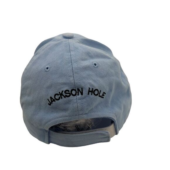 🐴Vintage 90’s Wild Horses Embroidered Hat Jackson hole Wyoming ranch hat - Picture 6 of 14